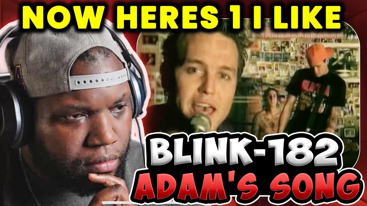 Vocalist Reacts - blink-182 - Adam's Song | First Time Listen