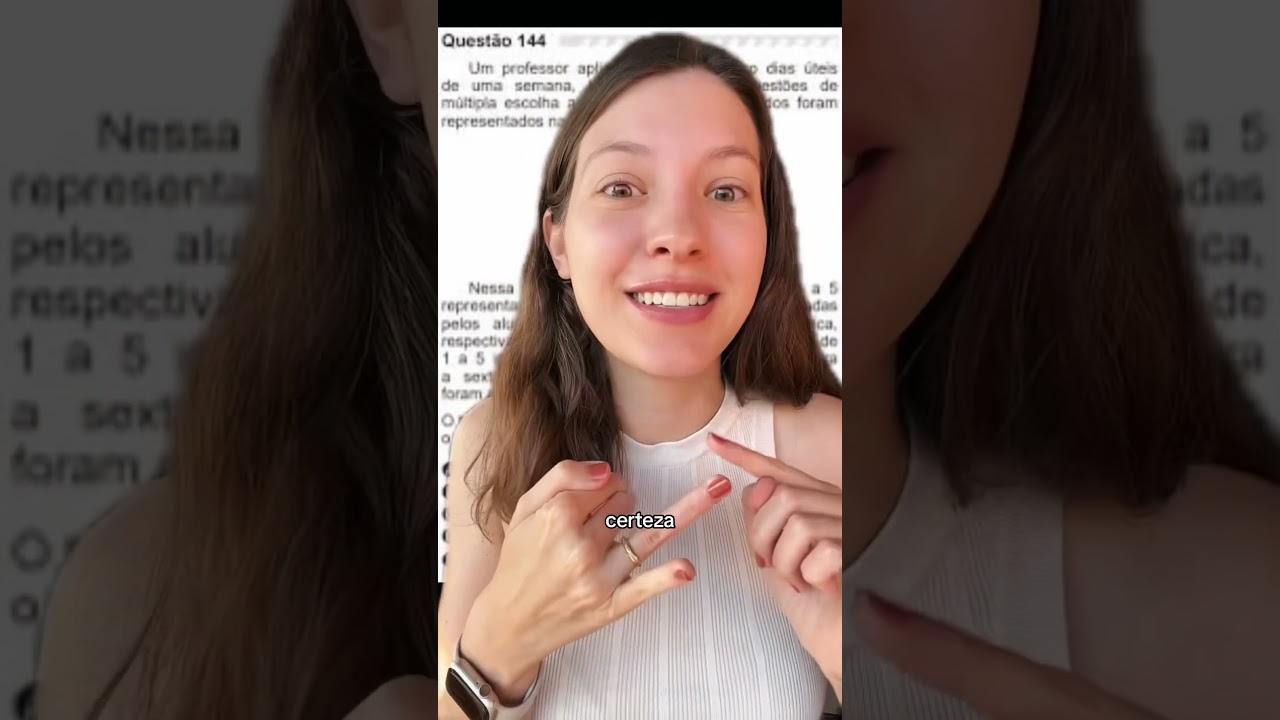 Estrat&eacute;gia secreta para passar o gabarito no ENEM que s&oacute; questionadores conhecem 😎