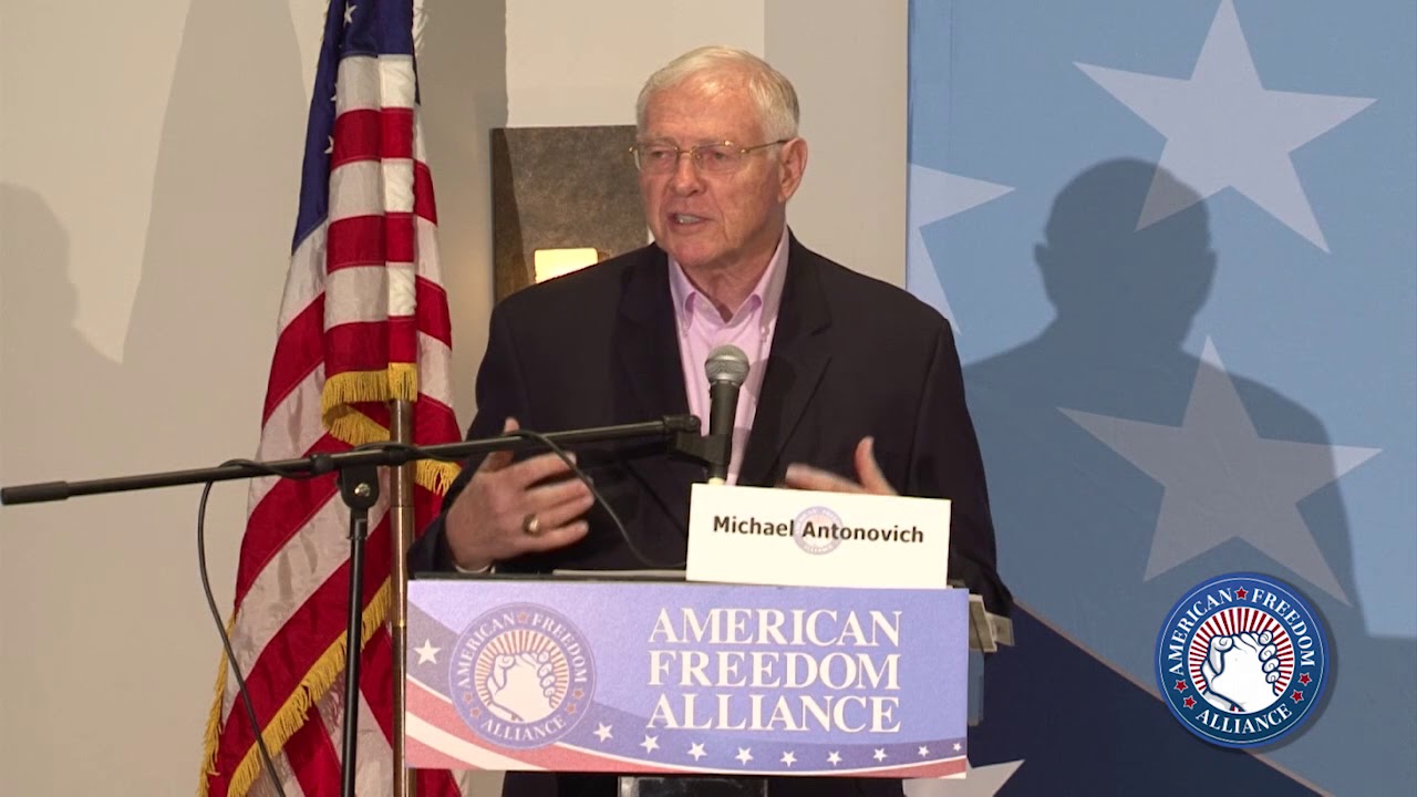 Mike Antonovich at the AFA conference 