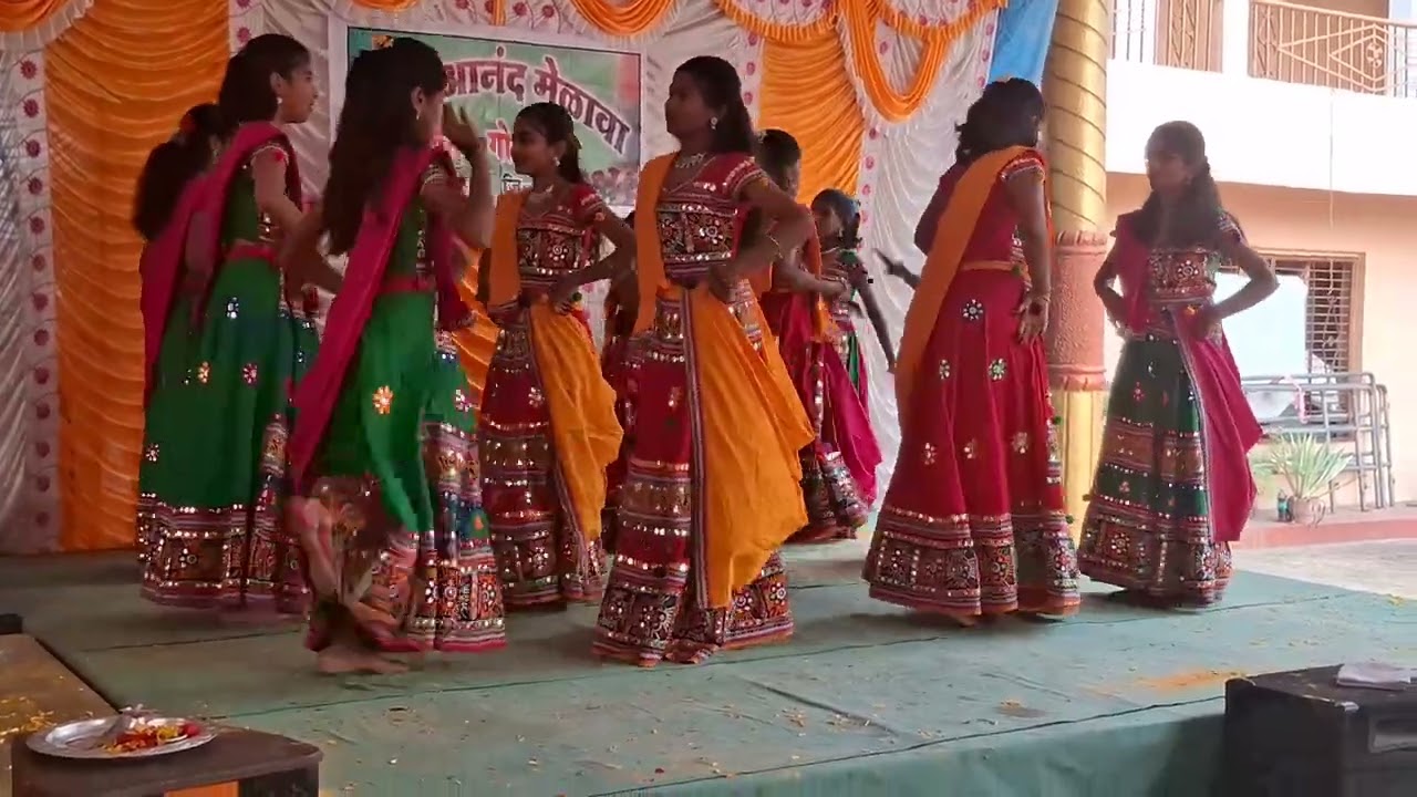 बाल आनंद मेळावा केंद्र गोळेश्वर 🌹🌹 जि प शाळा गोळेश्वर मोठा गट मुली 🌹🌹🙏