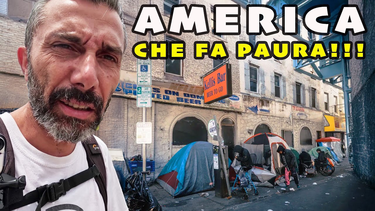 L'America che FA PAURA - Vivere SENZATETTO in USA