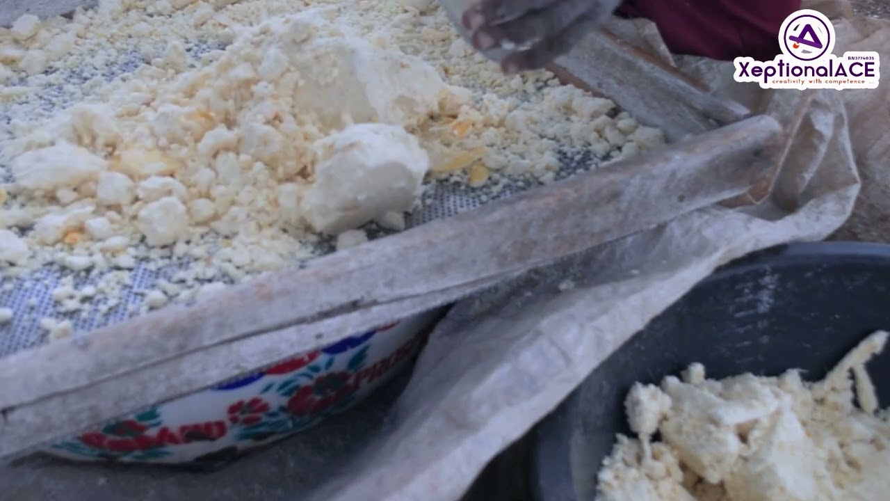 How to produce cassava Flakes - Gaari (Xeptional Ace)