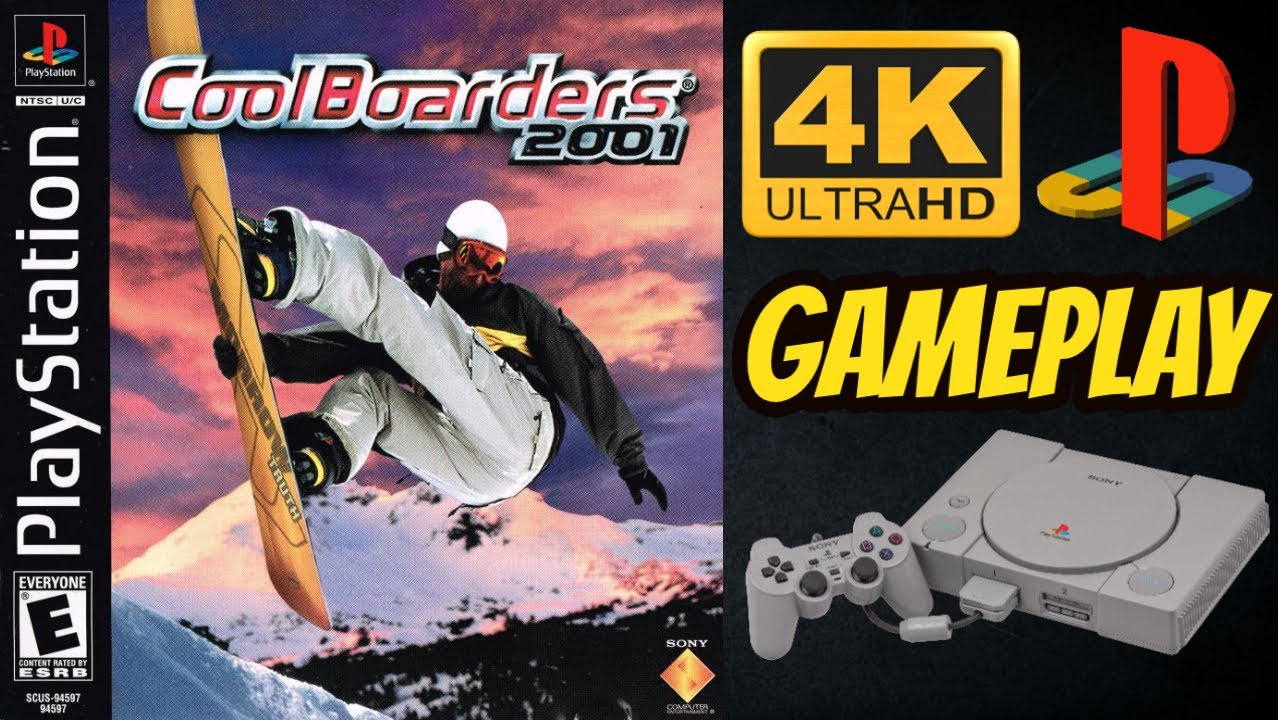Cool Boarders 2001 | Ultra HD 4K/60fps | PS1 | PREVIEW | Movie Gameplay Playthrough Sample