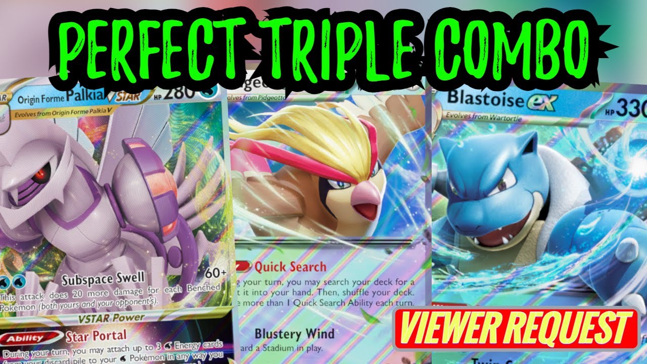 Can Blastoise ex with Palkia VStar Beat the META? Pokemon TCG Live
