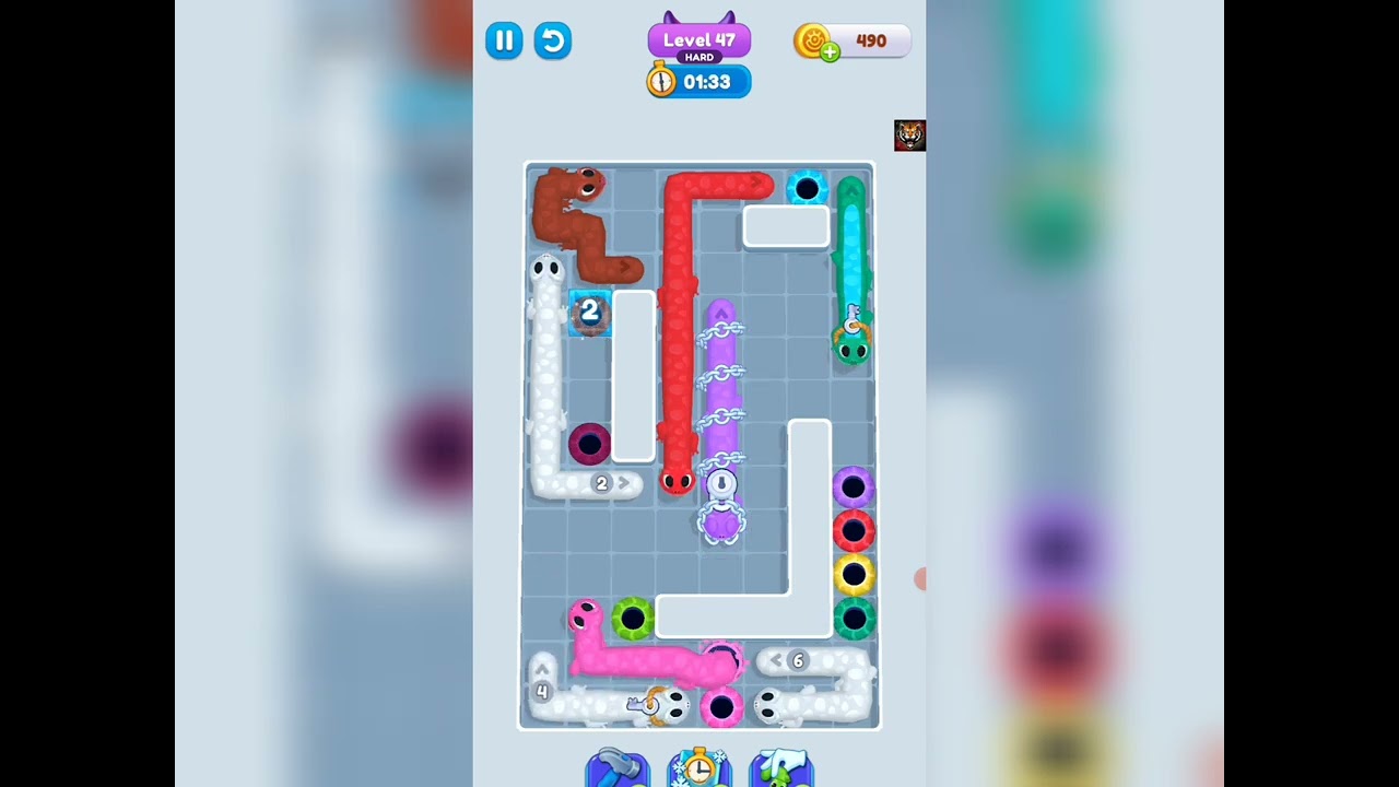 Gecko Out Level 47 Game Walkthrough Solution