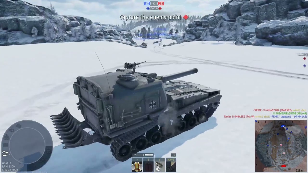 War Thunder Tank Battle (51) No Commentary