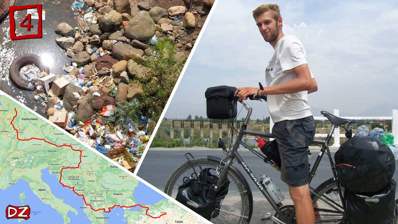 Mit dem Fahrrad von Deutschland bis zur Türkei - Part 4 (Montenegro, Albanien, Bucht von Kotor )