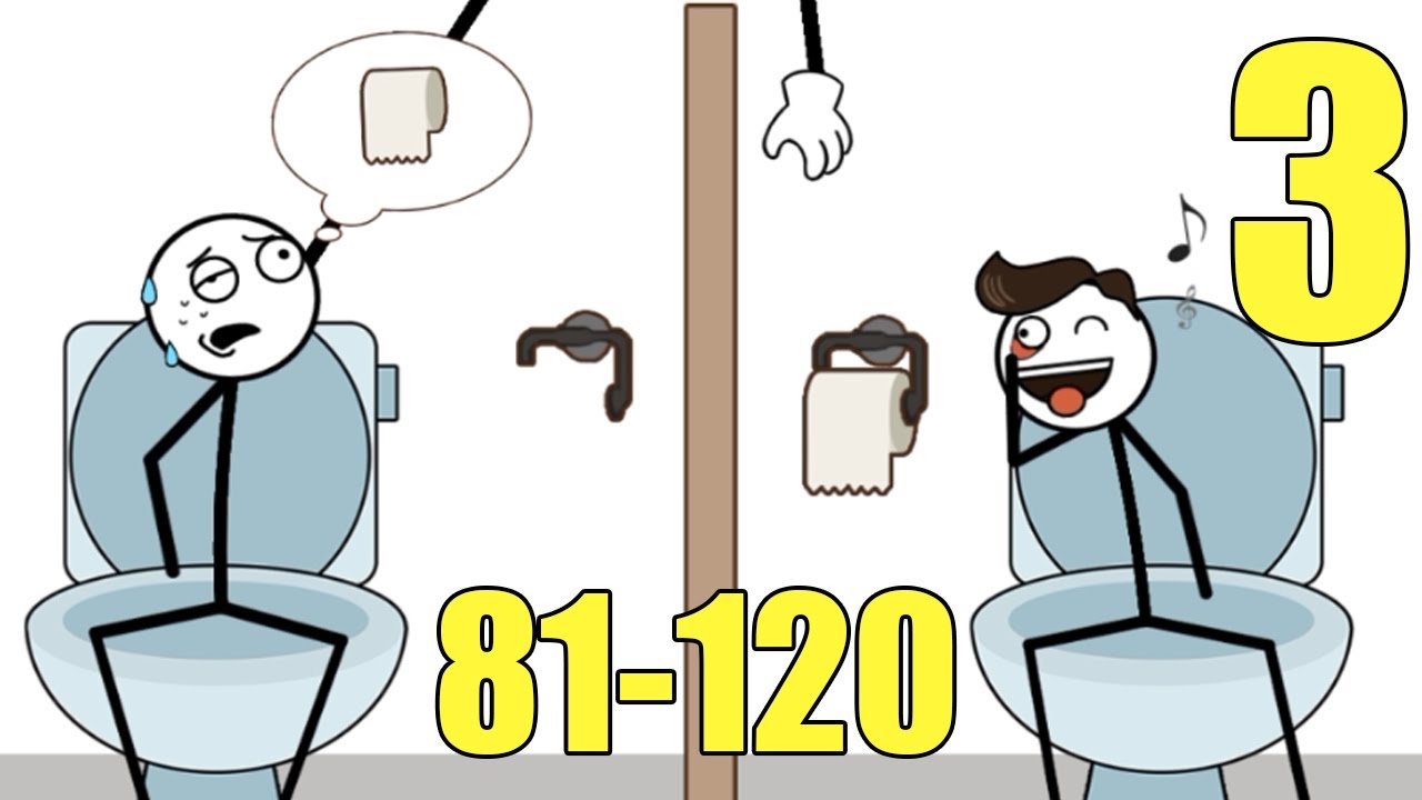 Thief Puzzle - All Levels 81-120  - Android Gameplay Walkthrough Solution - Stickman - Funny Games