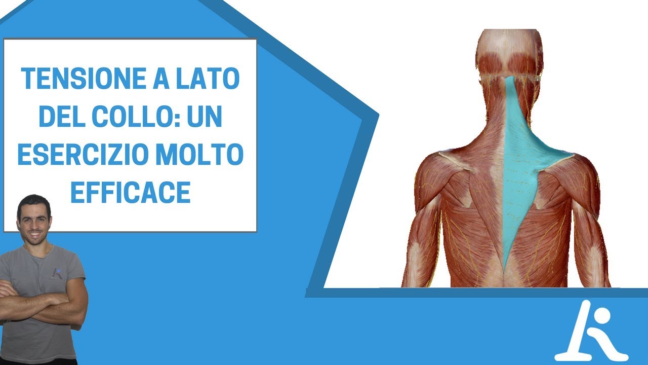 Tensione a lato del collo: un esercizio molto efficace