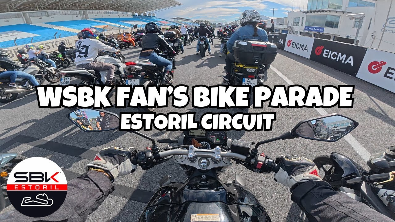 WSBK FAN'S BIKE PARADE 2025 | ESTORIL CIRCUIT - PORTUGAL