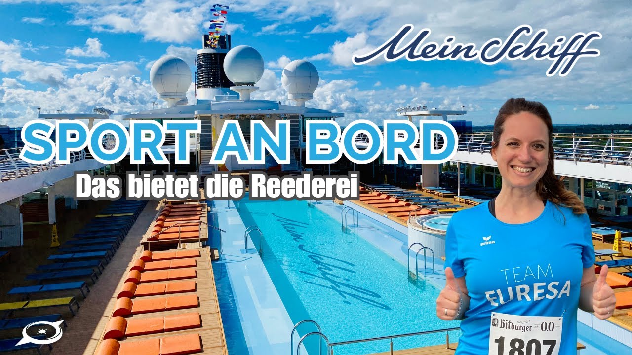Mein Schiff: Sportmöglichkeiten an Bord
