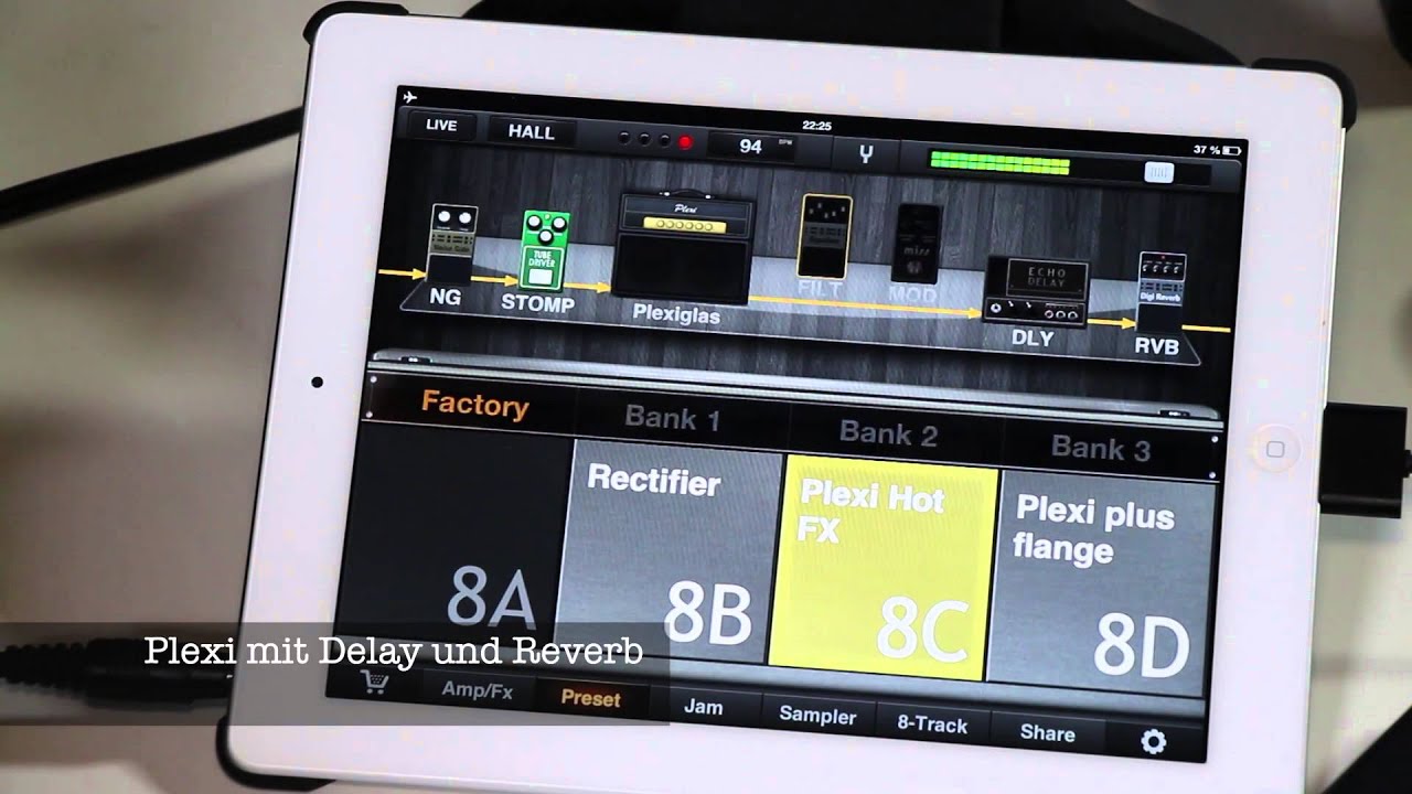 POSITIVE GRID JAMUP PRO XT - RECORDING de