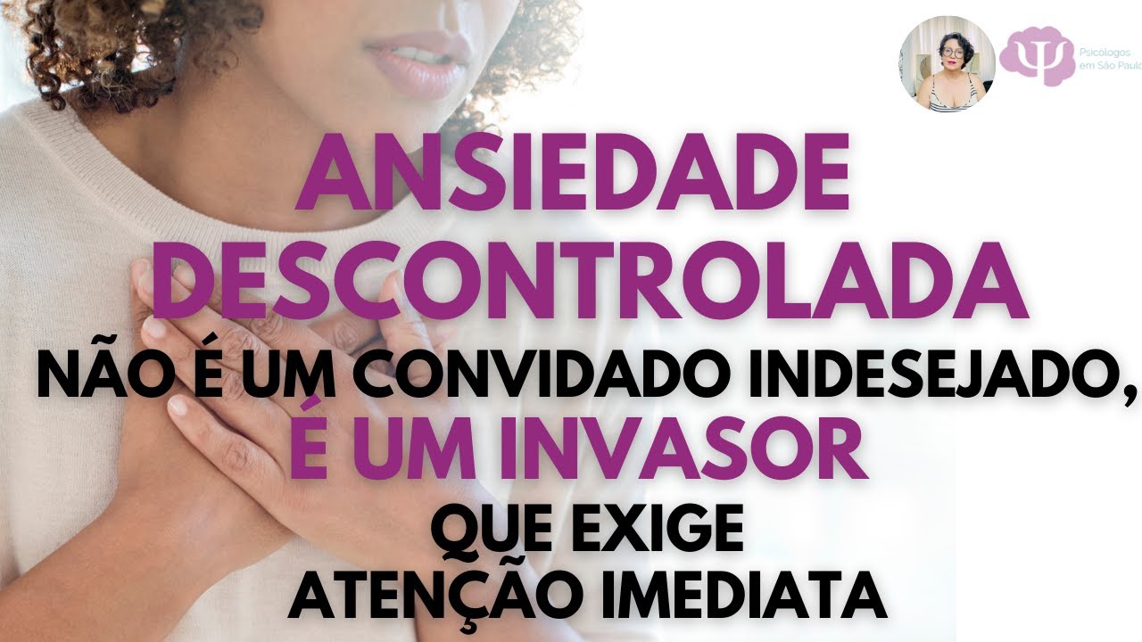 Sensação de desespero e de que nada nunca será resolvido - ANSIEDADE