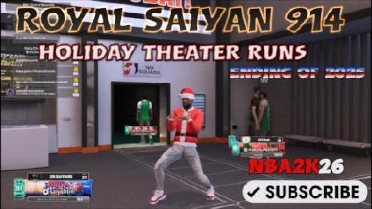 NBA2K26 Holiday Theater Runs - Ending of 2025 💯💥🏀
