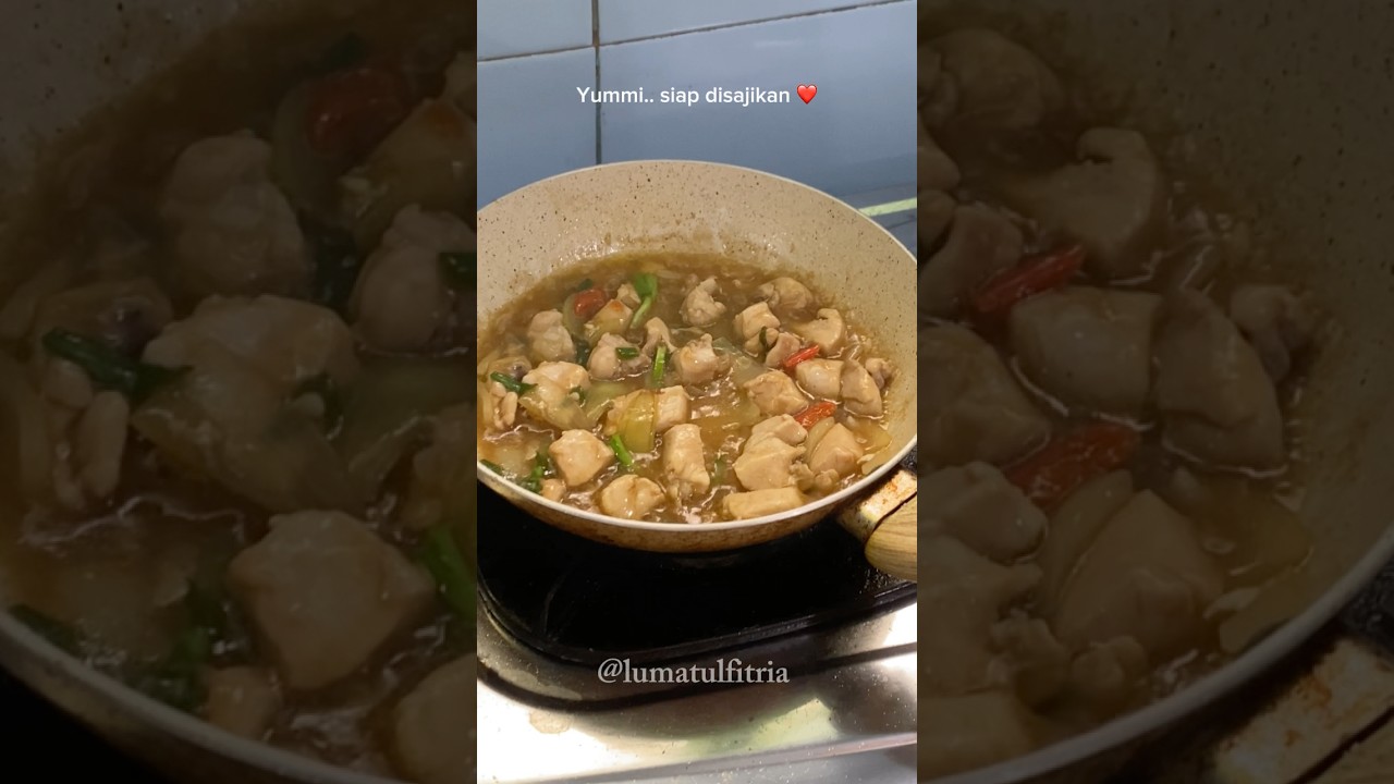 Ayam Fillet Saus Tiram - simple enak banget 