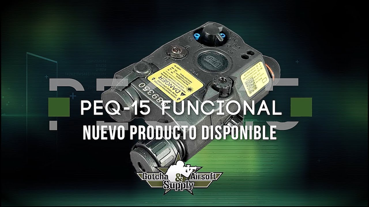 ¡Nuevo PEQ-15 100% Funcional!