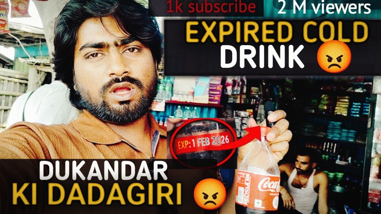 1Month Expired Cold Drink 😱 Dukandar Se Jhagda| Interview Vlog | Khagaria To Begusarai Road Accident