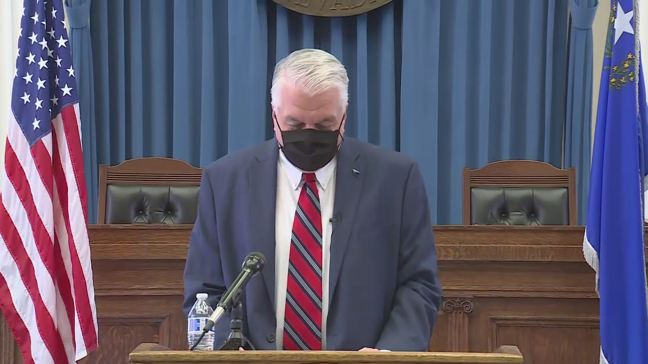 Gov. Steve Sisolak's full COVID-19 response update 4/13