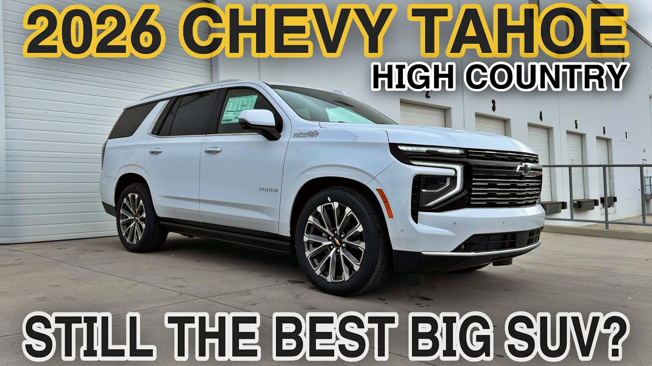 Chevrolet Tahoe High Country 2026: лучше, чем Ford Expedition и Toyota Sequoia?