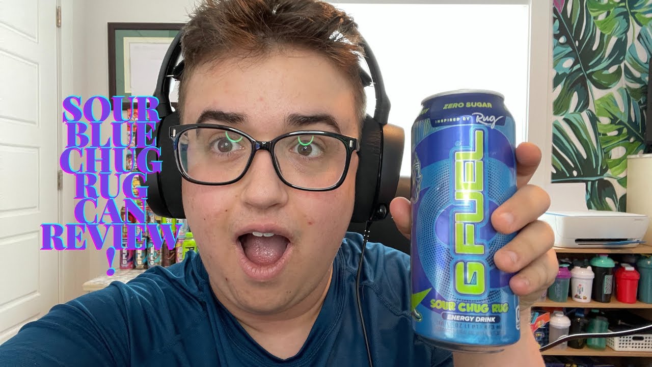 THE DAY HAS FINALLY COME!! SOUR BLUE CHUG RUG CAN REVIEW!!