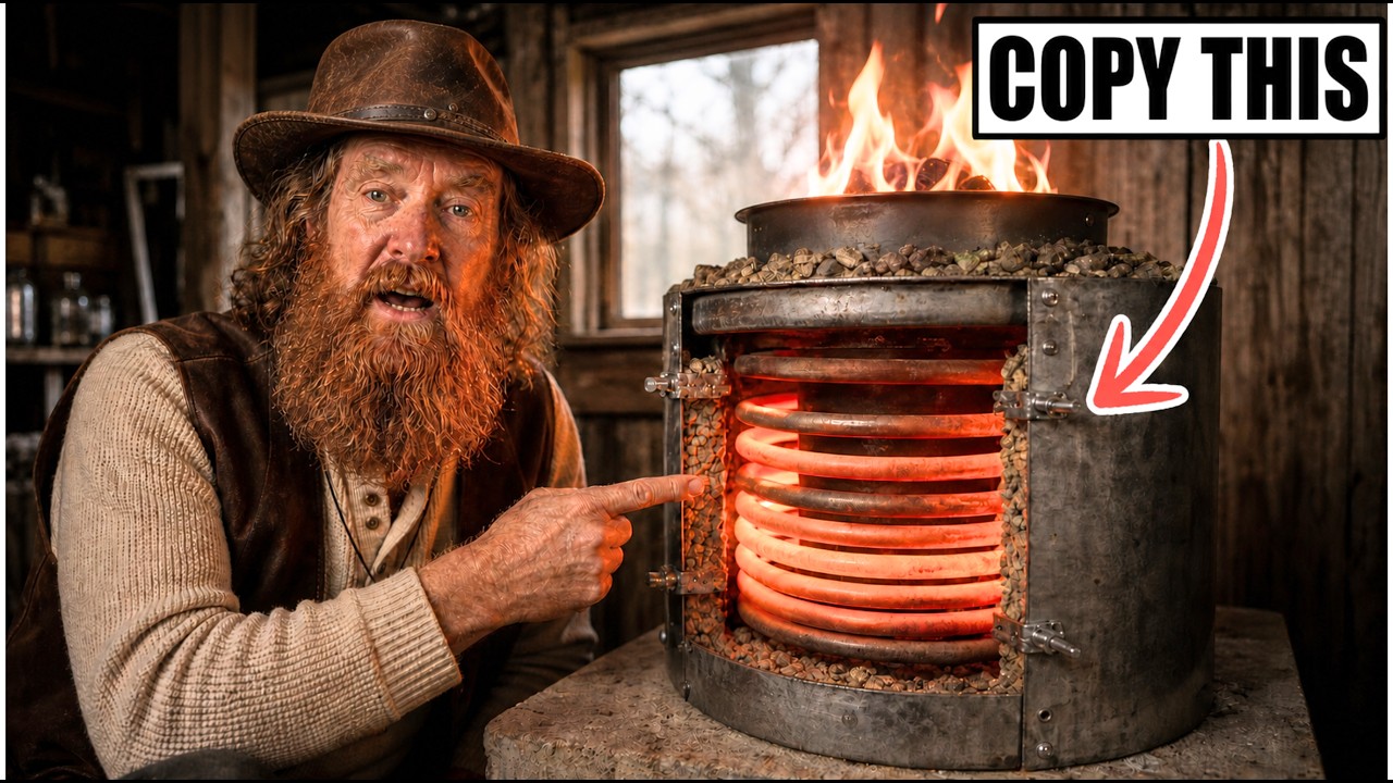 ENDLESS Heat Without Electricity! 25 Forgotten DIY Heating Systems Our Grandparents Relied On