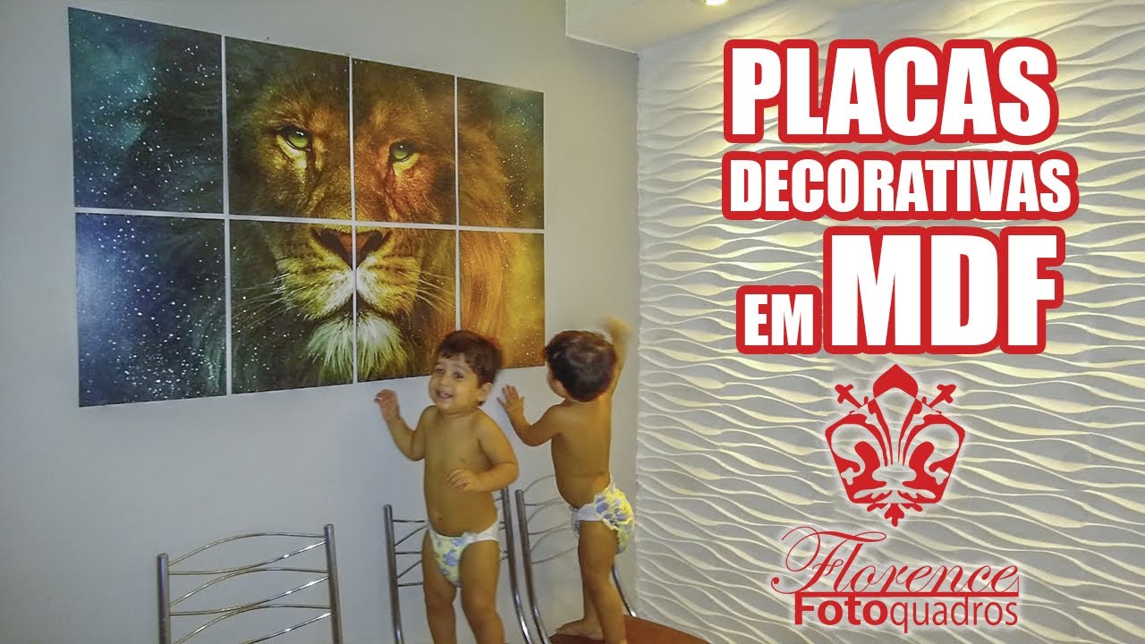 Placas Decorativas em MDF