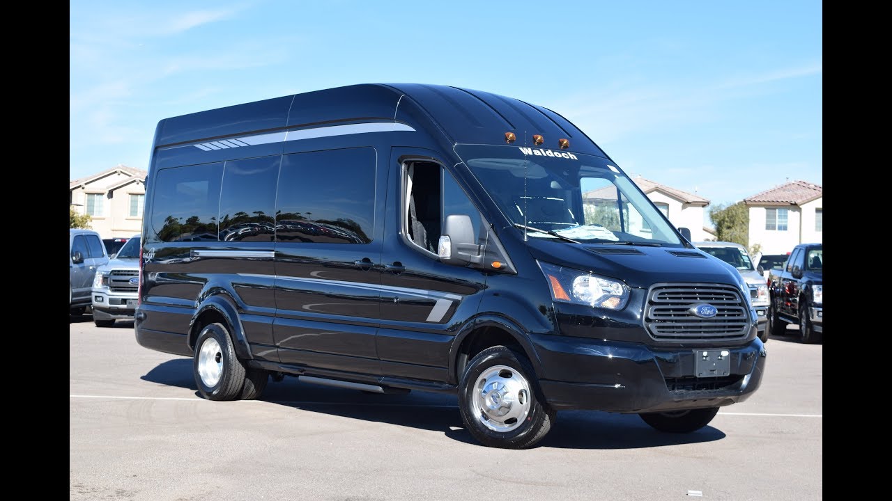 2019 Ford Transit HD Waldoch 15-Passenger Executive Van