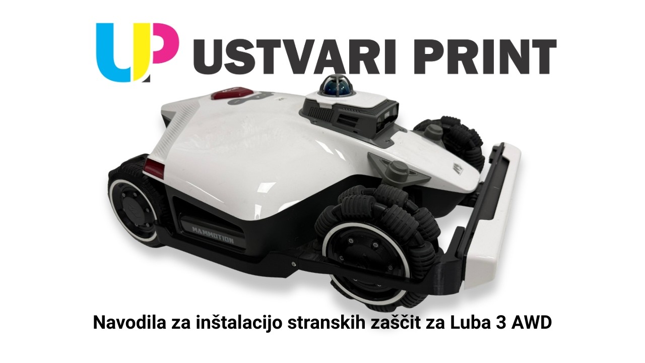 Navodila za inštalacijo stranskih zaščit za Luba 3 AWD