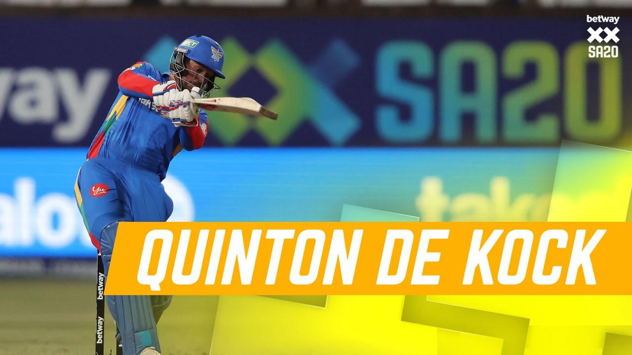 Quinton de Kock International return | Betway SA20