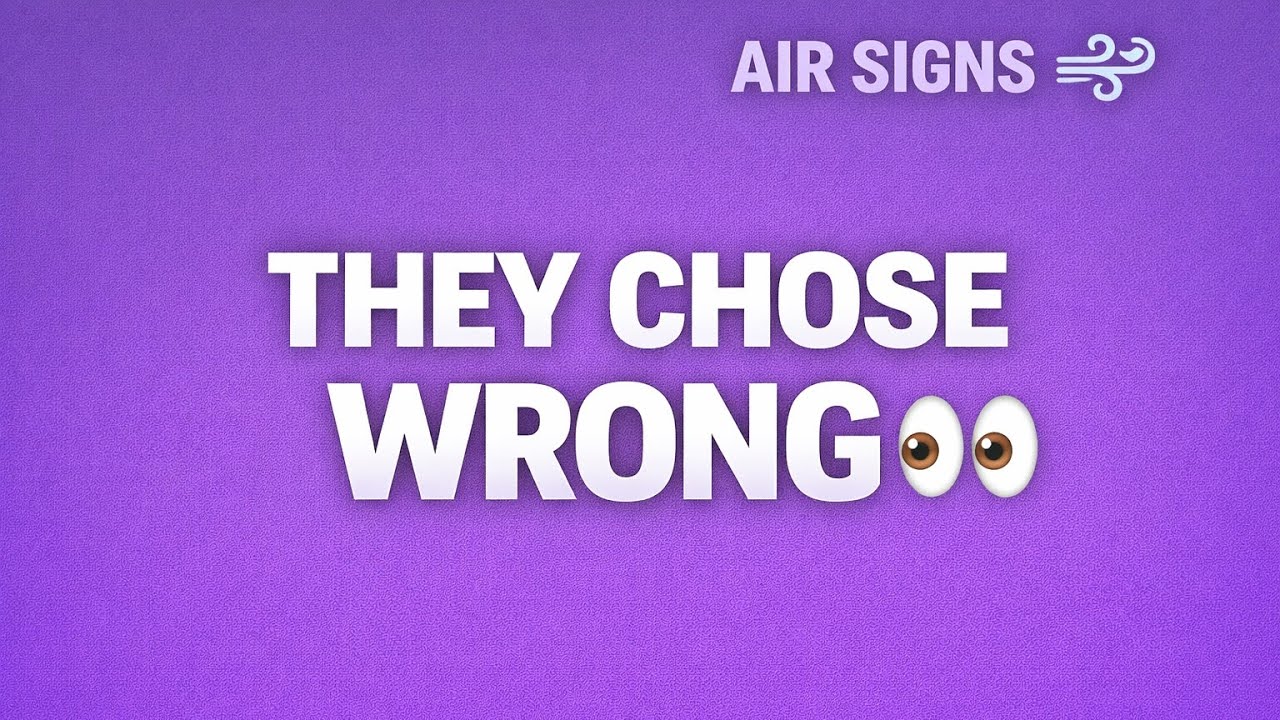 Air Signs: They Chose Wrong & Now They Want You Back 👀 #tarot #tarotreading 