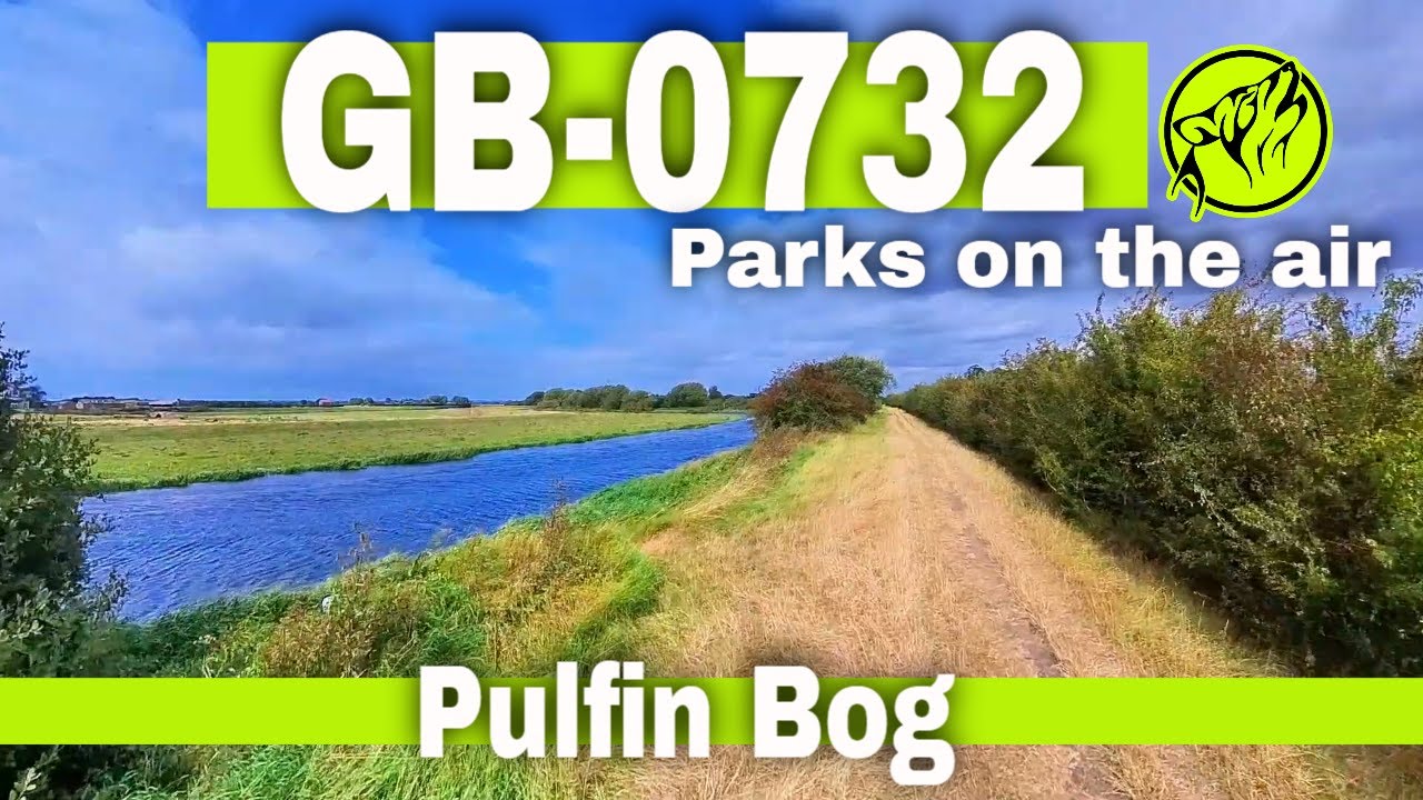 RARE Amateur Radio POTA Activation from Hidden UK Nature Spot on Xiegu x6100 Qrp