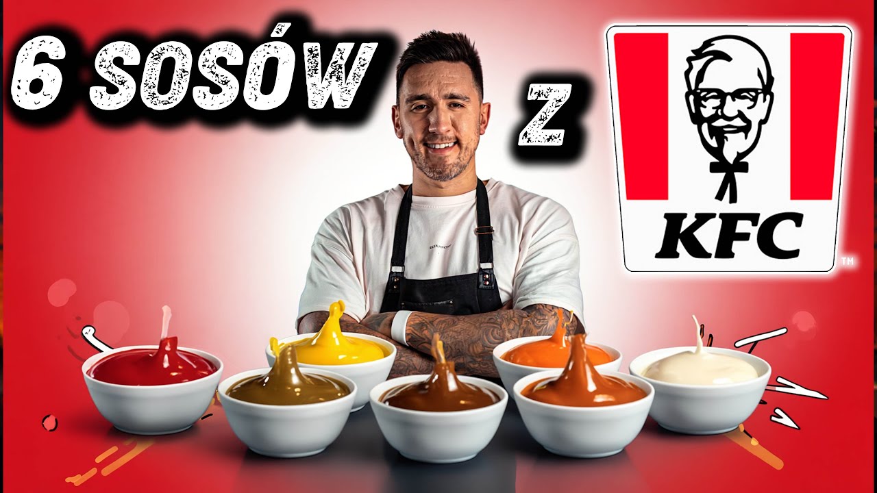 ZROBIŁEM 6 SOSÓW Z KFC - Foxx Gotuje