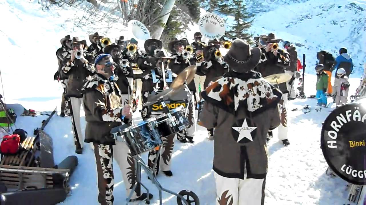 Guggenmusik Hornfääger - Uf dä Alpe obe (Chuelee)
