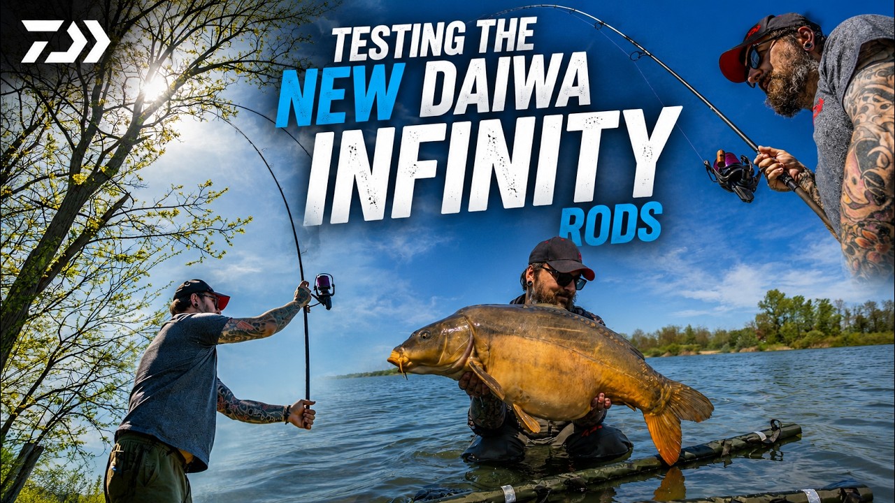Testing the NEW DAIWA INFINITY rods