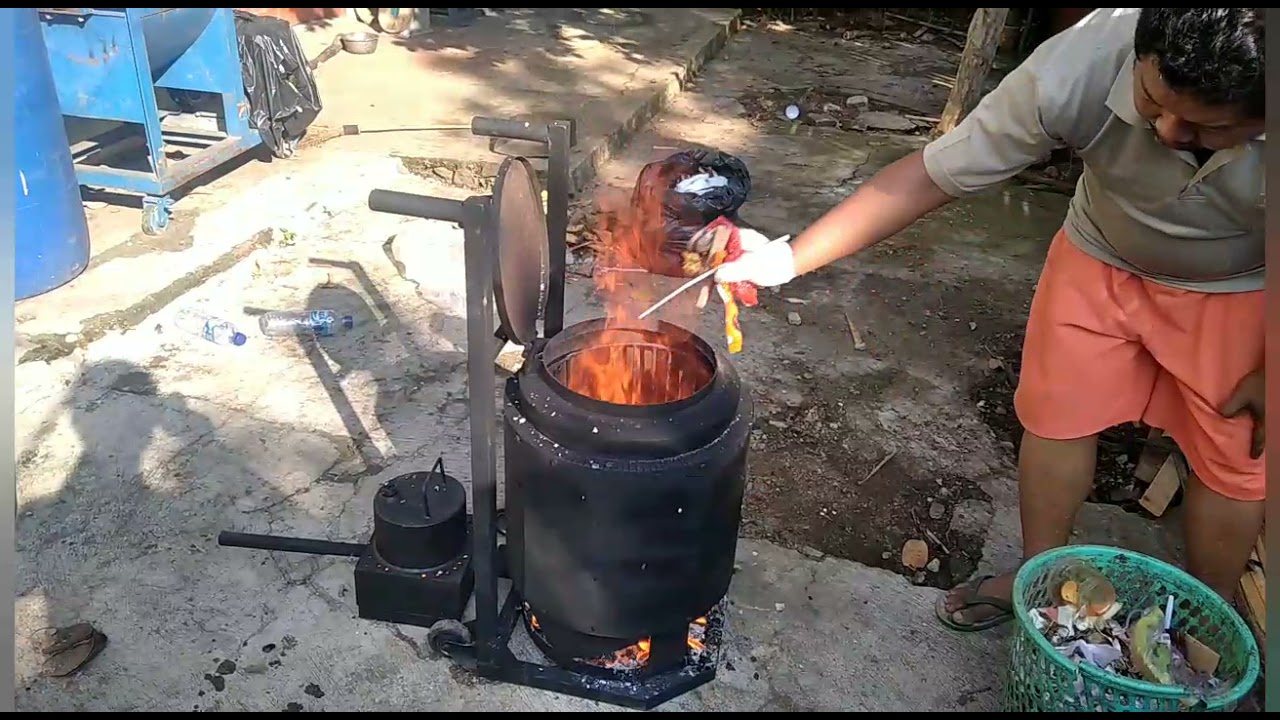 PEMUSNAH SAMPAH BAHAN BAKAR LIMBAH BATOK KELAPA
