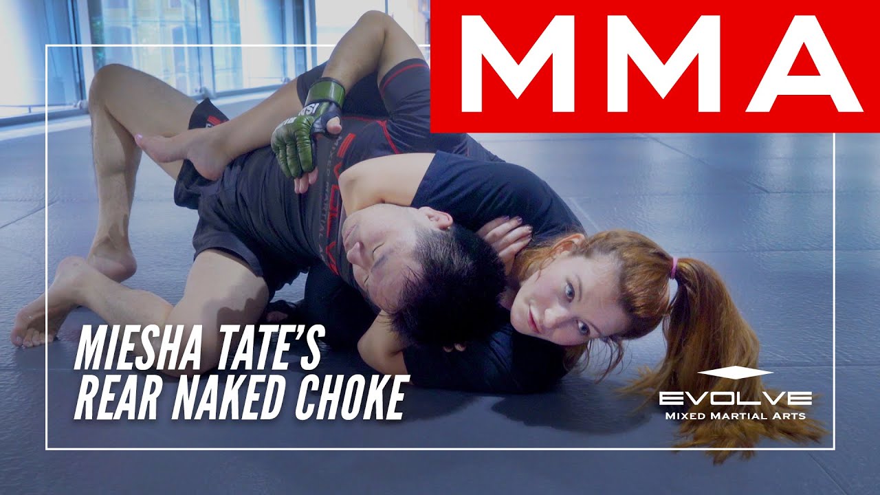 UFC World Champion Miesha Tate Teaches How To Set Up A Rear Naked Choke | Evolve MMA