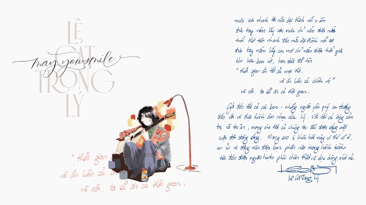 Lê Cát Trọng Lý - May you smile (Full Album)
