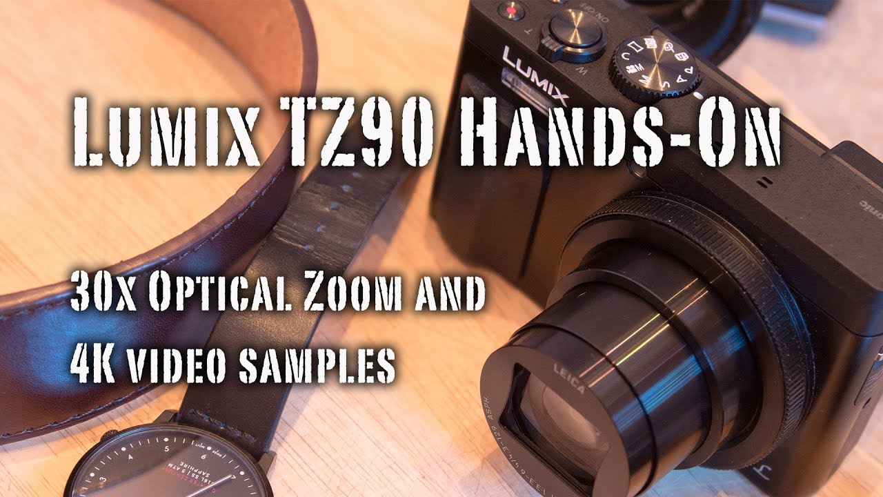 Компактная камера Panasonic Lumix TZ90 4K: презентация и розыгрыш призов!