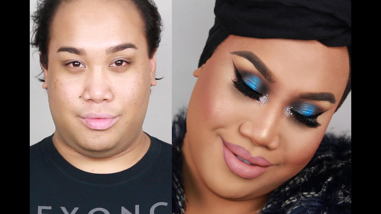 Blue Smokey Eye New Years Eve Makeup Tutorial | PatrickStarrr