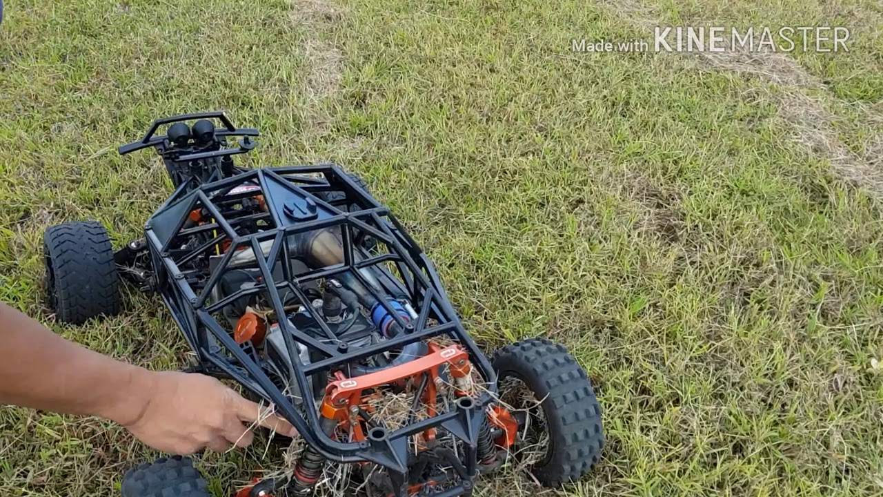ROVAN 38CC PORTED BUILD AND BASH