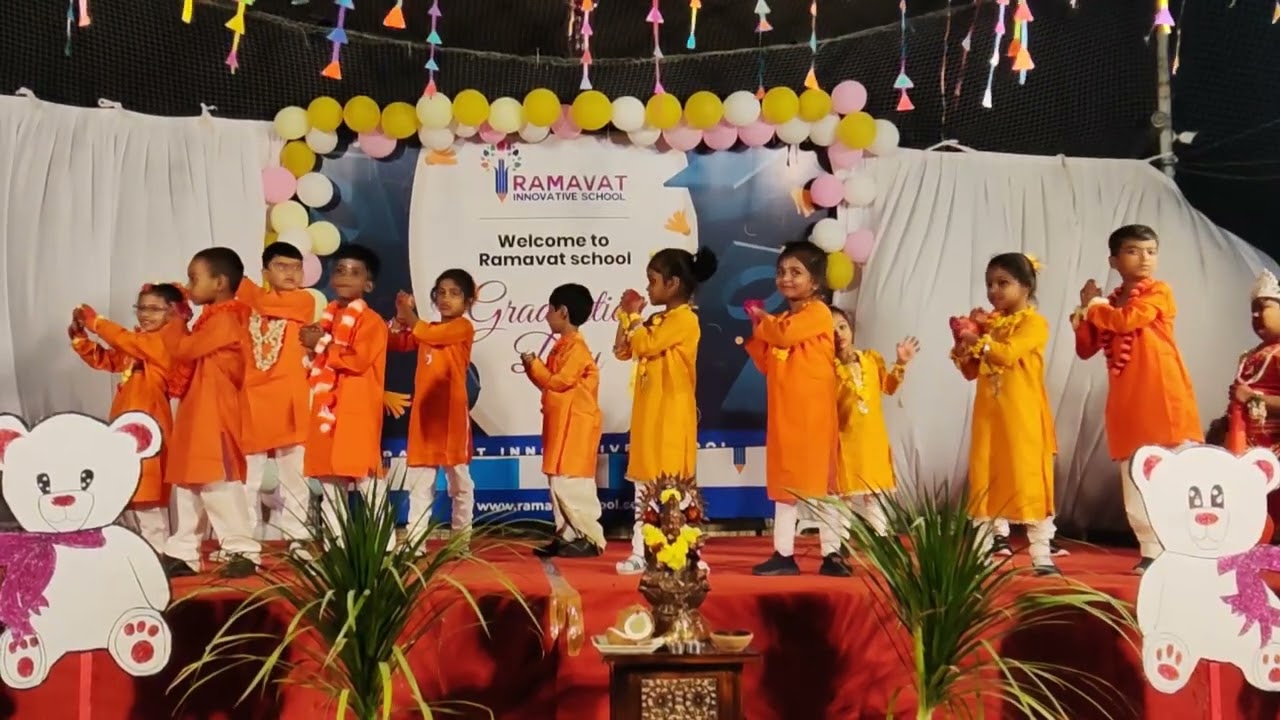 RAMAVAT SCHOOL UKG DANCE 4 (GRADUATION DAY) 🎉💯