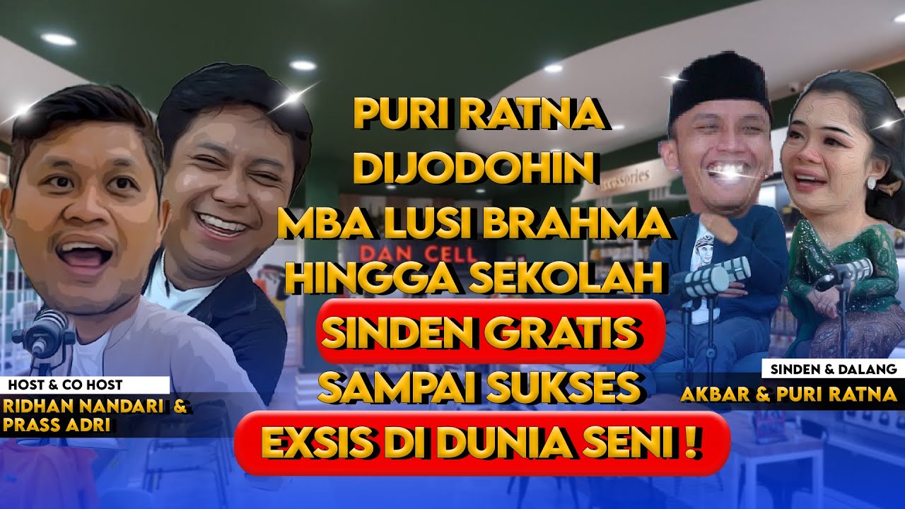 PURI : KATA SIAPA SINDEN JODOHNYA HARUS SAMA DALANG ? AKU LOH PENGUSAHA #puri #dalangakbar #Budaya
