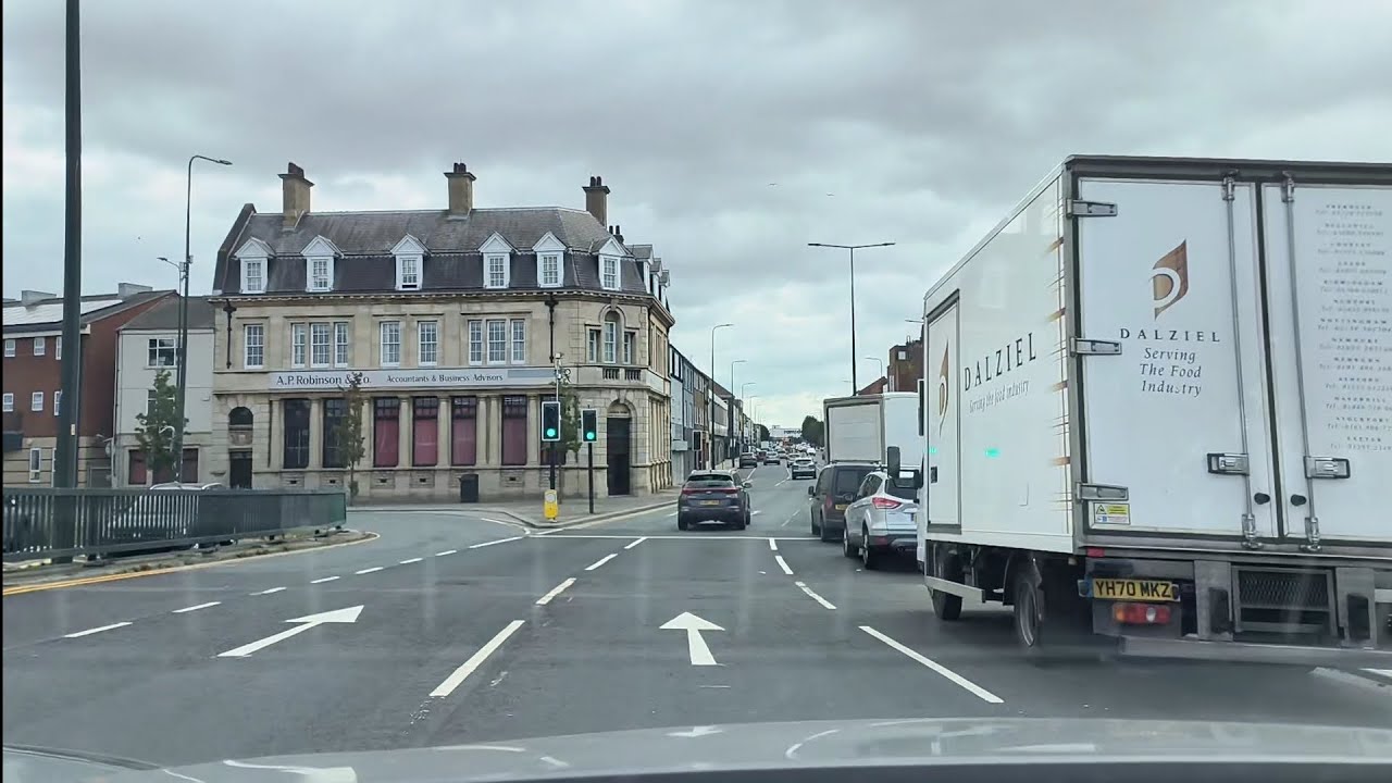 GRIMSBY TIP TO WILTON ROAD #driving #uk #lincolnshire #travel