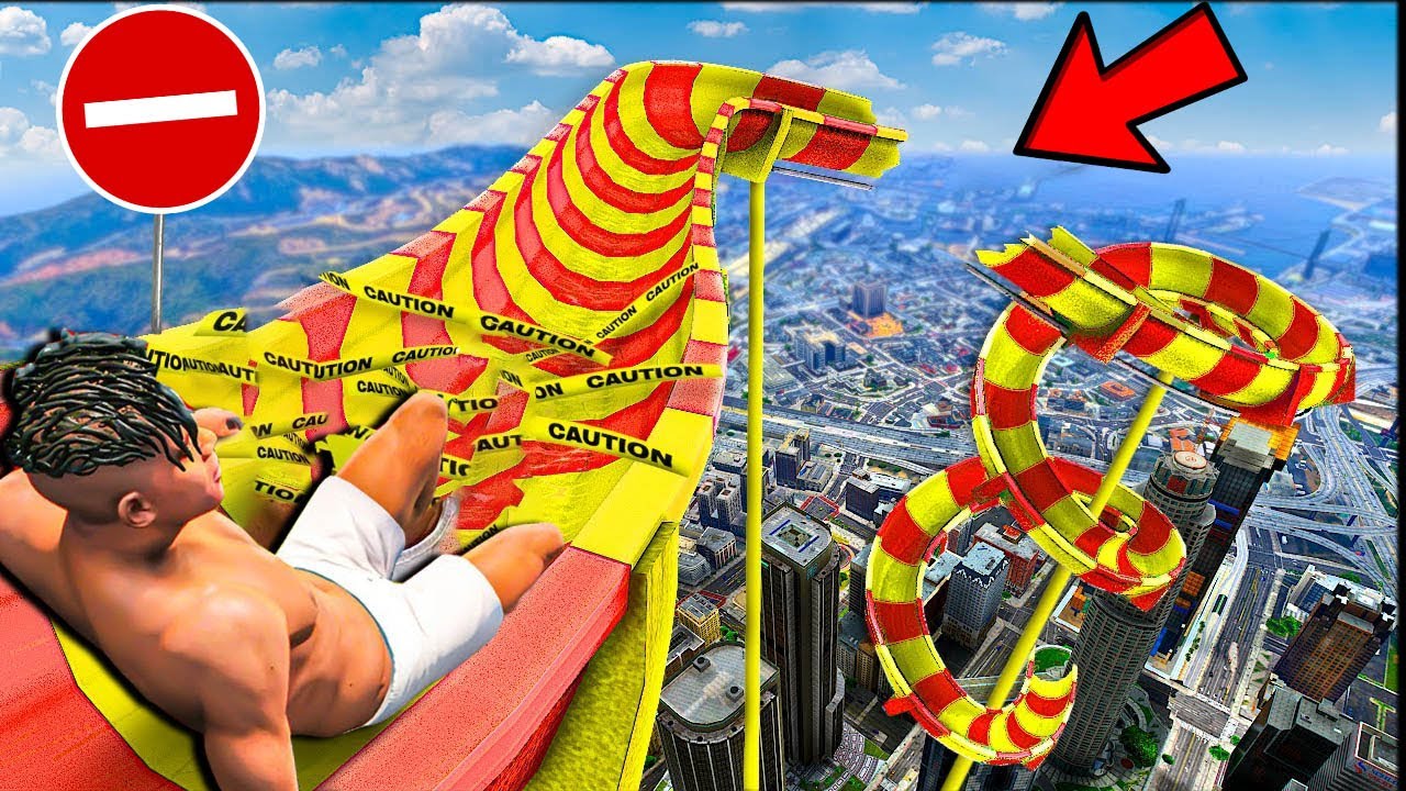 TAKHLE VYPADÁ NEJHŮŘE HODNOCENÝ TOBOGAN v GTA ! (GTA 5)