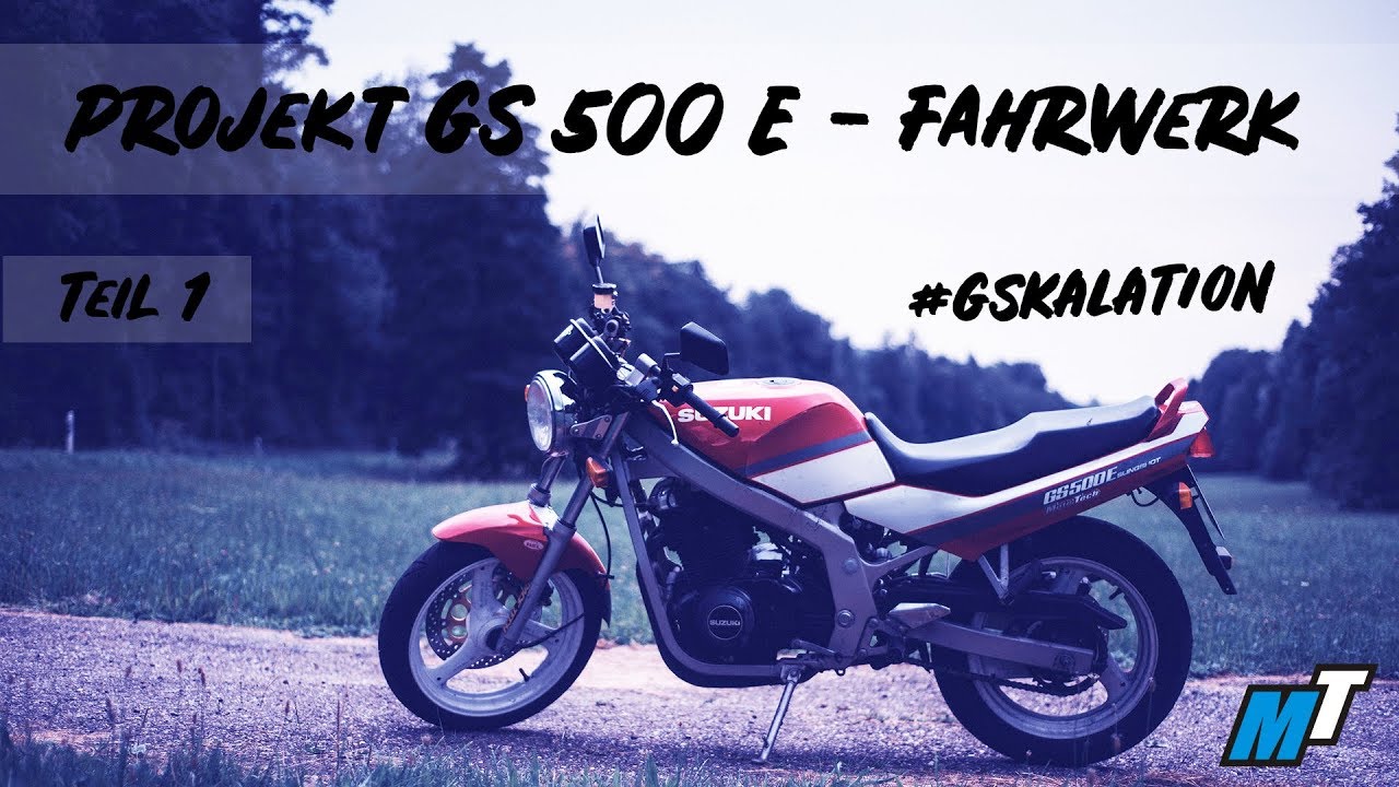 GSkalation: Projekt GS500E - Fahrwerk (Teil 1)