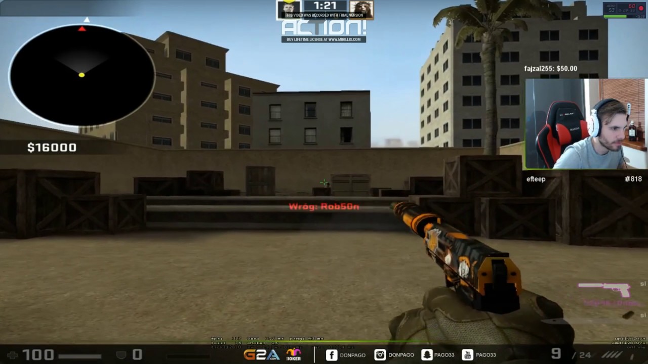 Rob5on vs. PAGO 1v1