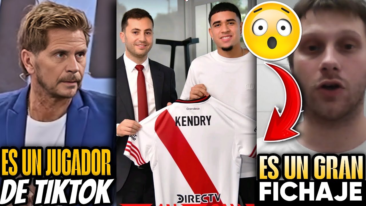 PRENSA ARGENTINA EXTASIADA CON KENDRICK PÁEZ Y SU LLEGADA A RIVER PLATE 