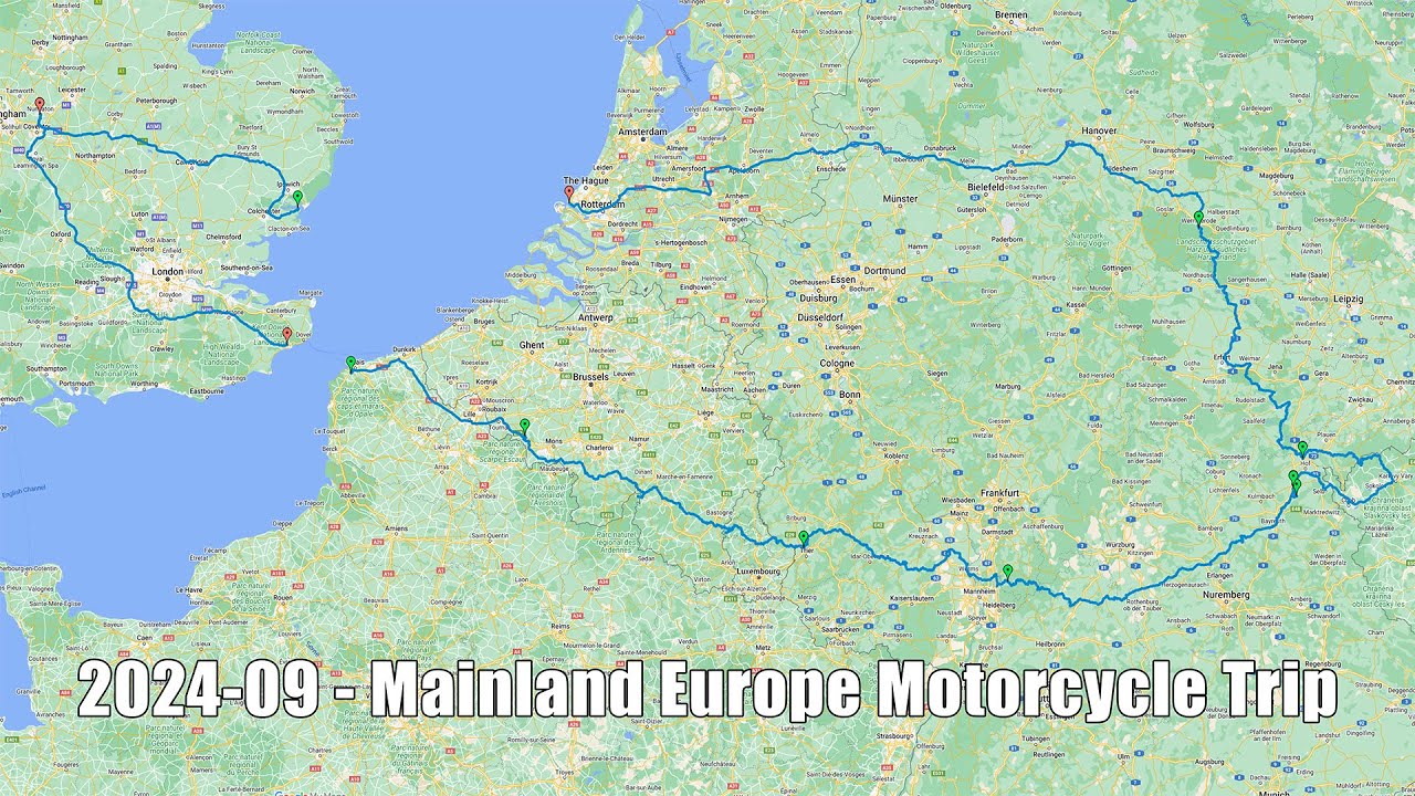2024-09 - Mainland Europe Motorcycle Trip