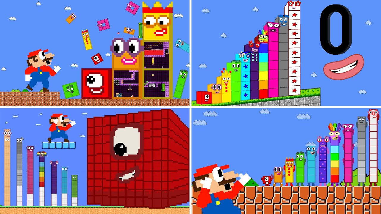 Funniest Mario, Number 0 to 10 x the Giant Maze Mayhem | ALL EPISODES | GM Stories