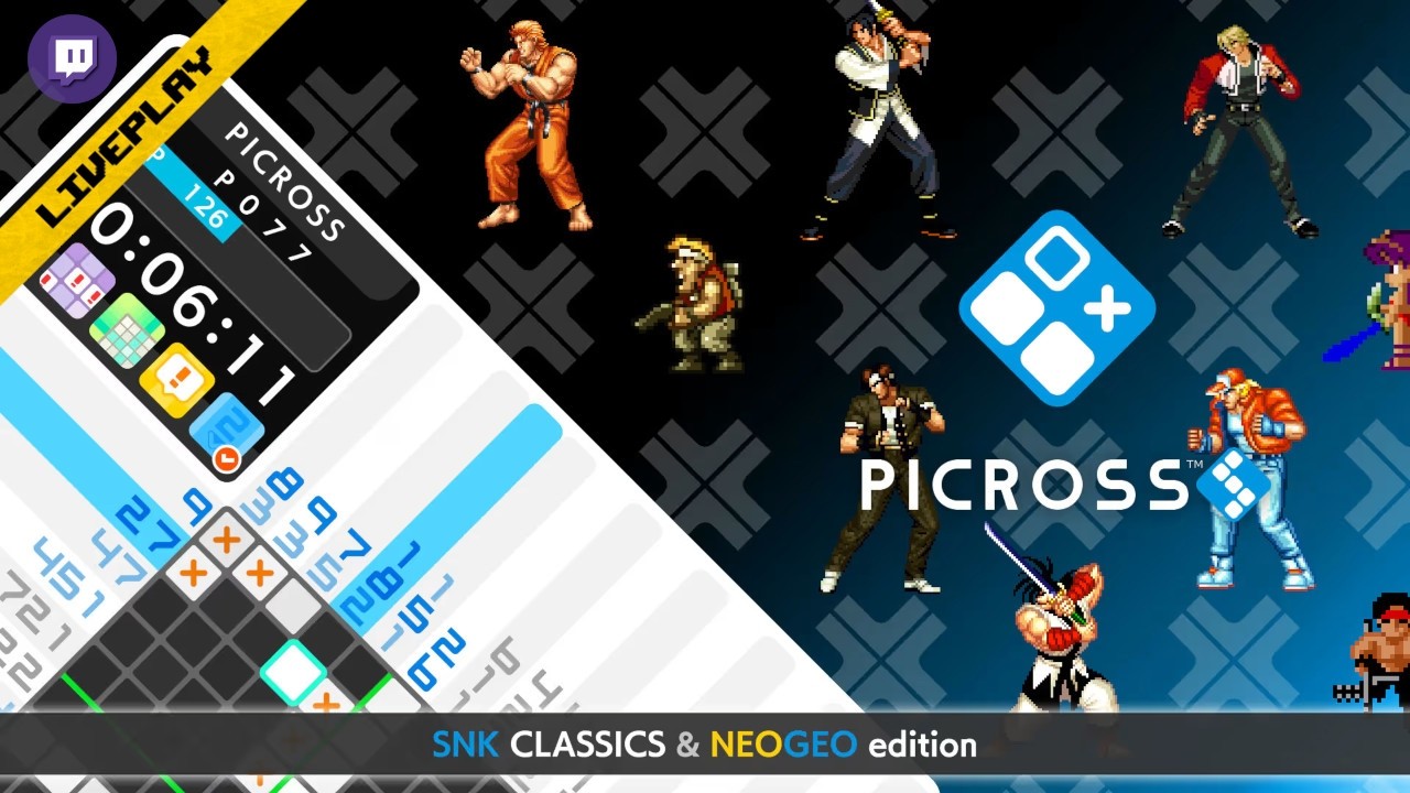 [Rediff][LivePlay] Picross S SNK Classics & Neo Geo Edition (Switch)